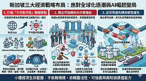 童振源專論》面對全球化退潮與AI崛起變局：新加坡三大經濟戰略布局