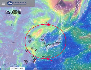 首波滯留鋒面剛走！北方驚現罕見氣流 網憂：梅雨季提早結束？