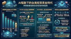 童振源專論》AI驅動下的台美經貿黃金時代
