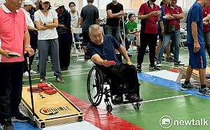 南市身心障礙者布袋球比賽登場  鼓勵身心障礙者投入運動迎向健康人生