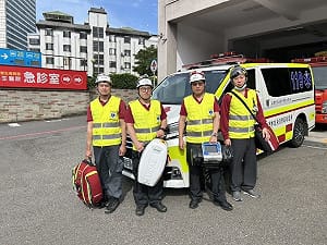 桃市救護員與家屬接力施作心臟救命術　成功搶命