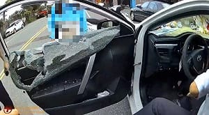 花蓮國中生與母口角竟奪車開走　警破窗攔阻