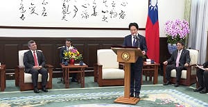 （影）賴清德接見加國保守黨影子外長莊文浩  盼深化台加經貿科技合作、打造民主繁榮未來