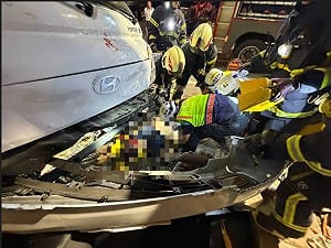 彰化小貨車撞火鍋店父女不治  警疑駕駛毒駕肇事
