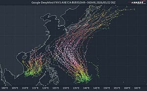 颱風季提前暖身？專家：5月底至6月初至少1個颱風！