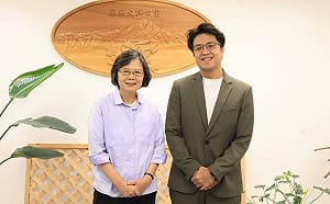 請益蔡英文備戰北市選戰  沈伯洋：台北要成為「為人設計的城市」