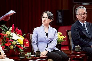 蕭美琴：蔡英文首位女性三軍統帥「沒有什麼框架女性無法突破」 