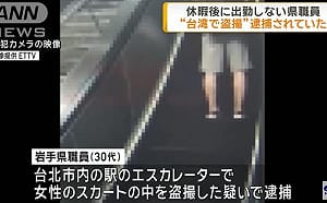 日本公務員來台3度偷拍裙底！確定關1年  刑後驅逐出境