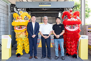 三強聯手打造次世代潔車新標竿　搶攻高雄新興科技新市鎮商機 