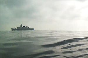 美「光魚」無人艇自主穿越台海！ 直擊掌握解放軍056型艦行動