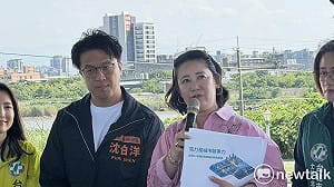 沈伯洋變電所會勘蔣萬安喊「做實事」  吳思瑤：做實事的是台電 