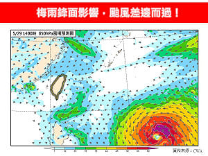 梅雨鋒面「牽制」颱風走向！薔蜜明轉中颱「擦邊而過」對台影響曝光 