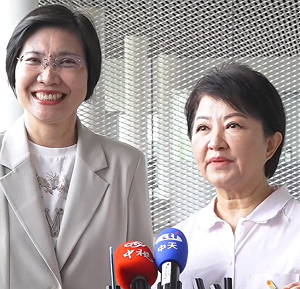 (影)盧秀燕大秀「台中包中」傳說 力挺衛星女博士徐欣瑩逐鹿竹縣