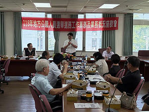 游盈隆視察嘉義縣選委會  勉勵中央地方共同應對選務新挑戰