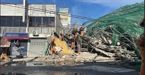 菲律賓9層建築中大樓突坍塌! 已慘釀17死、3失蹤 27人幸運獲救