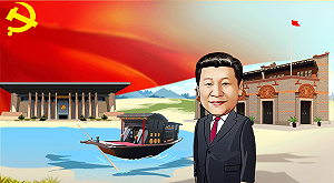 一人得道樹也成仙  習近平樹和革命聖地都成火紅景點