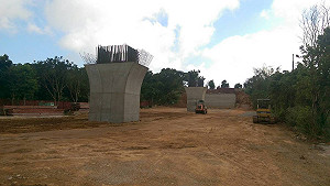 花博外埔園區聯外道路工程進度超前   明年4月完工