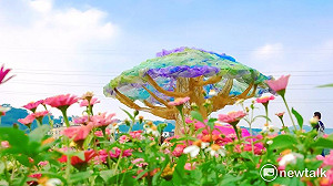 花彩龍潭 花田茶山藝術美食趴趴go