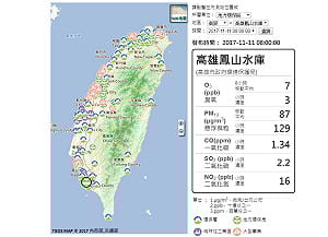 快訊》高雄空污再拉警報 12測站達「紅害」等級