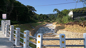 淹水OUT！台中新社野溪護岸整治完成