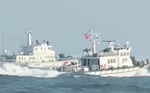 4中國海警船侵擾金門水域 海巡：發動灰色地帶騷擾塑造管轄權假象