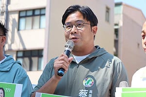 柯志恩三振對手說　蔡秉璁：仇恨和對立無法帶動城市進步與發展 