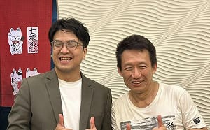 郭子乾變身賴清德、蘇貞昌幫拉票　與沈伯洋同框互動笑翻全場