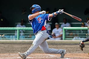李灝宇3A單日兩戰都開轟　共敲4安4打點手感燙