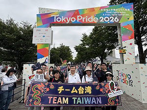 再參加日本規模最大LGBTQ＋活動｢東京驕傲節｣ 李逸洋以行動力挺