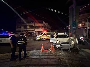 男毒駕竹山警局旁自撞落網限制住居　再犯被收押