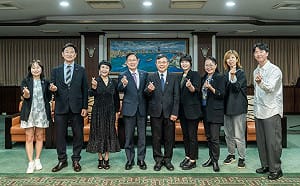 韓國跨黨派國會議員訪高市府     聚焦AI發展與城市合作  