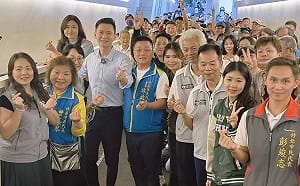 鄭朝方系統力挺受矚目？竹北藍營初選首日林啟賢領跑 他也公開表態支持