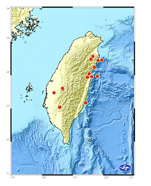 中午一陣搖晃！宜蘭南澳規模4.5地震　全台8縣市有感