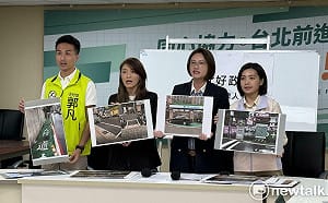 燈柱、變電箱擋路　北市標線型人行道亂象挨批、5個月逾千件陳情