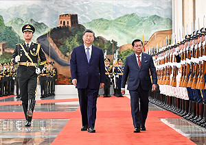 習近平會晤緬甸軍政府領袖敏昂來 一帶一路合作再受關注