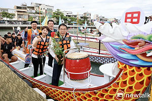 臺南市國際龍舟錦標賽揭幕  黃偉哲邀端午節來觀賞賽事體驗節慶氛圍