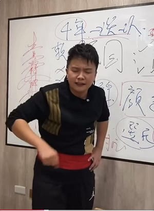 玄濟宮「濟顛禪師」鄔馨茹竟是小草！傳教扯民眾黨被迫害 民眾愣：張開眼說話好嗎