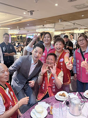 出席陳安文教基金會43周年 蔣萬安肯定陳怡潔：持續為市民爭取更多福祉