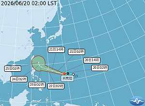 太平洋高壓發威各地飆36度！米克拉颱風今晨生成恐再增強