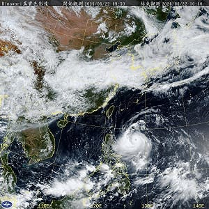 米克拉颱風持續增強「直逼強颱」！明後兩天最接近台灣