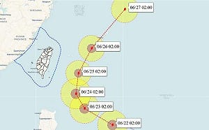 米克拉颱風越長越大！氣象粉專警告：全台風雨「這2天」最明顯