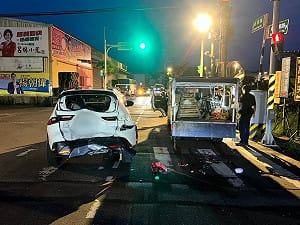 警攔查大意放跑毒駕！二次上路撞2車釀5傷 警方將檢討