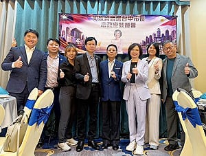 競選台中市長菲國後援會成立 何欣純親赴馬尼拉致謝