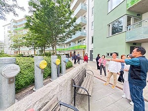 借鏡瑞典低碳治理！翁章梁考察斯德哥爾摩皇家海港　汲取淨零城市經驗