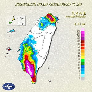 暴雨灌屏東！半天11測站雨量破400毫米 氣象署啟動「較大規模豪雨作業」