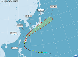不斷更新》米克拉颱風發威！屏東、高雄10行政區明放假 6/26各縣市停班課一覽