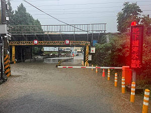 全台39區列淹水警戒！新竹太原地下道水深飆破176公分直逼滅頂