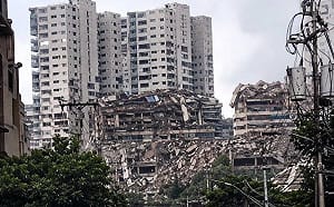 (影) 罹難人數恐破萬! 目前已235人死亡 世紀雙震重創委國 建築倒塌交通癱瘓