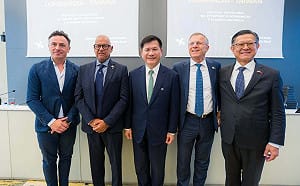 率團赴台義供應鏈韌性交流會 林佳龍：鏈結歐洲再工業化