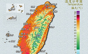 熱浪來襲！鋒面遠離全台重回盛夏  雙北、山區今日慎防午後雷雨